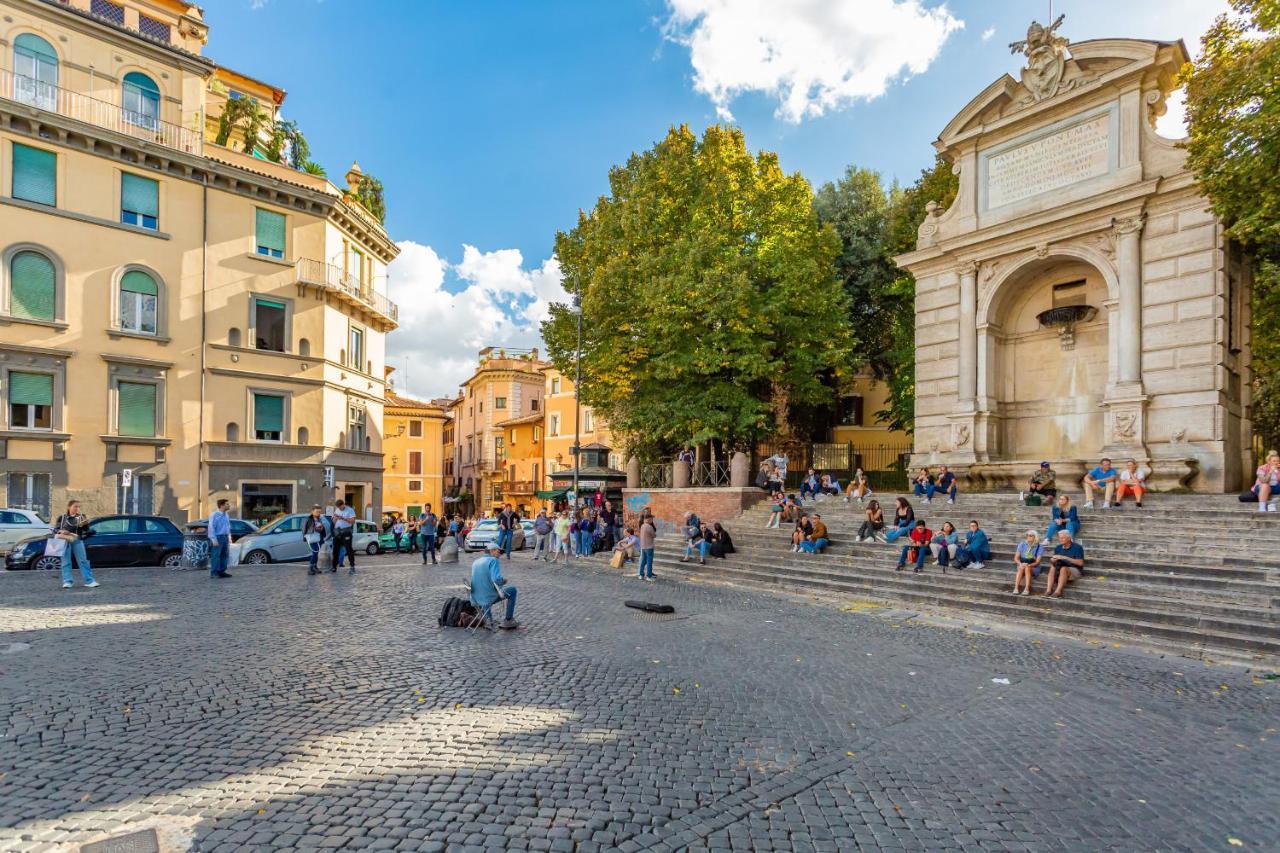 Trastevere Casa Orchidea Apartment โรม ภายนอก รูปภาพ